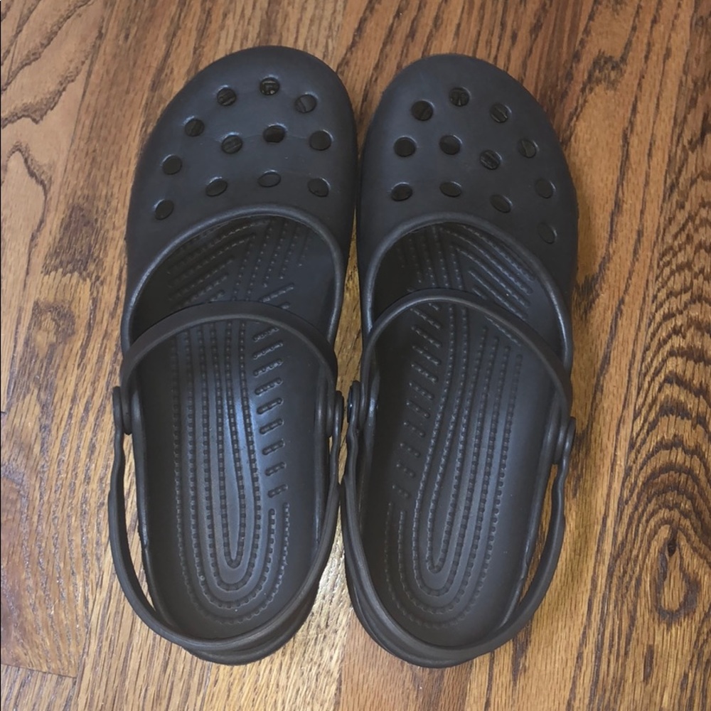 Grey Crocs
